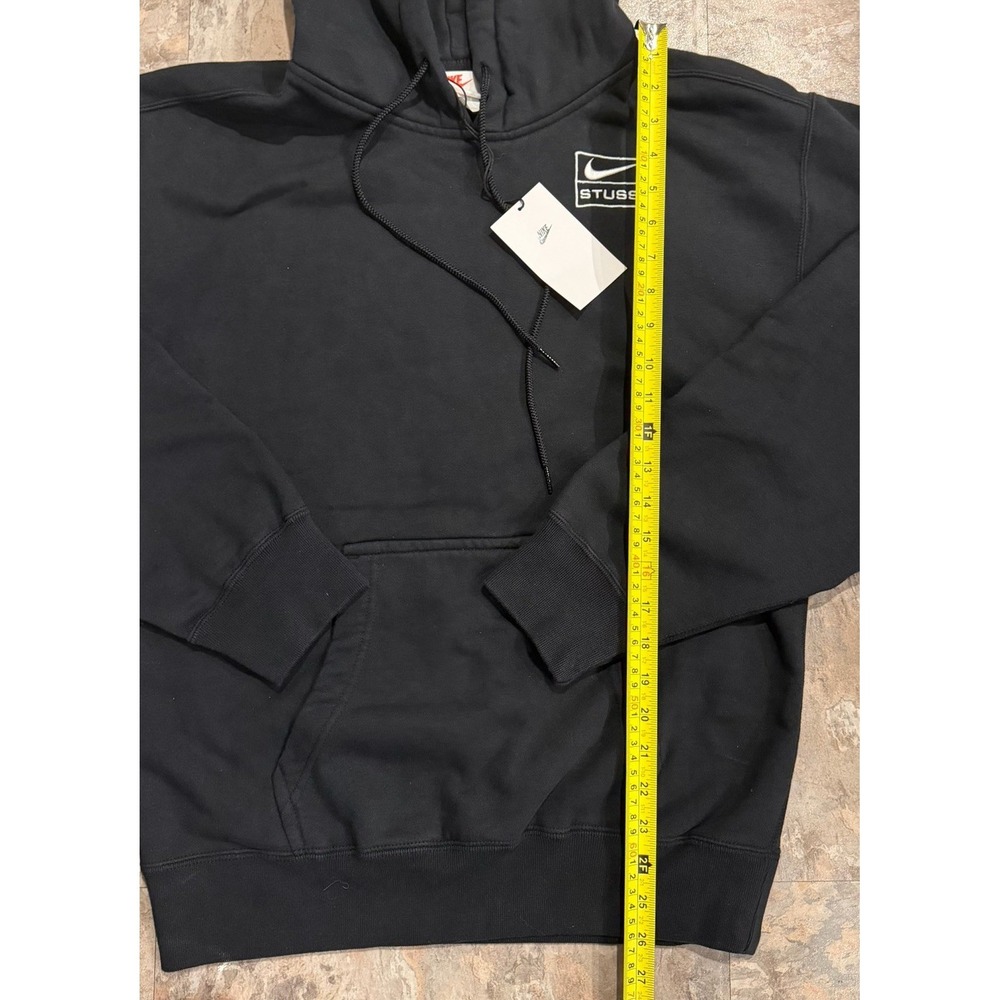 Nike x Stussy Men's Washed Hoodie Black Size XXS Apparel Collection - Picture 7 of 7
